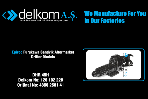 DHR 45H Rock Drill Spare Parts