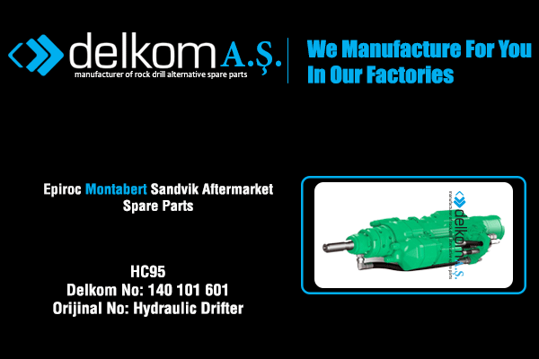 HC95 Rock Drill Spare Parts