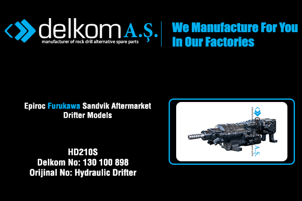 HD210S Rock Drill Spare Parts