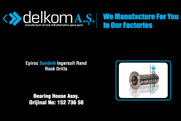 Şaft Dişli Rulmanı Rock Drill Spare Parts