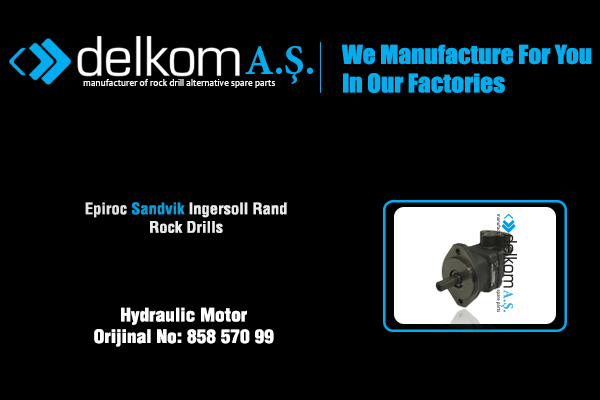 Toz Fanı Hidromotoru