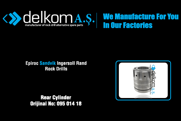 Arka Silindir Rock Drill Spare Parts
