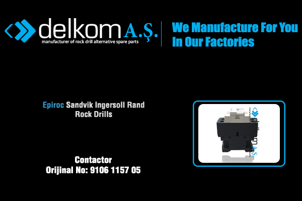 Kontaktör Rock Drill Spare Parts