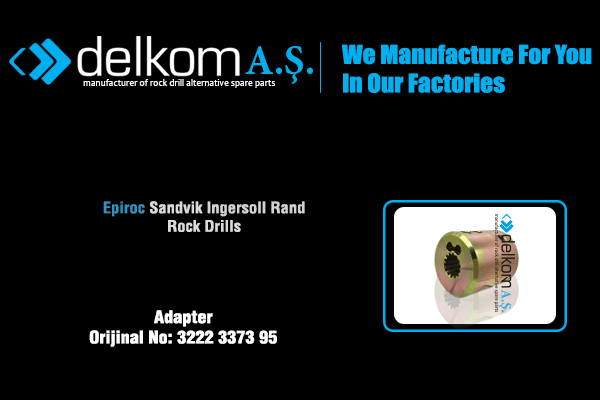 Pompa Kaplin Göbeği Rock Drill Spare Parts