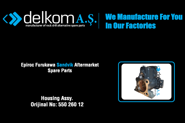 Rotasyon Dişli Gövdesi Komple