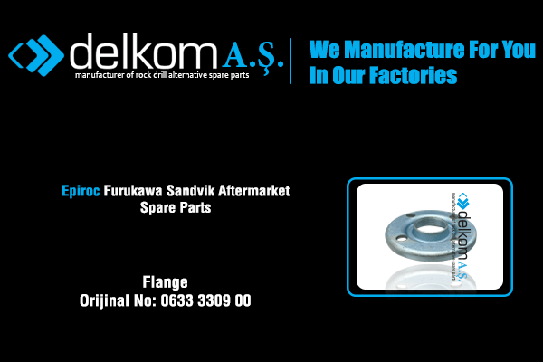 Su Geçiş Kapağı Rock Drill Spare Parts