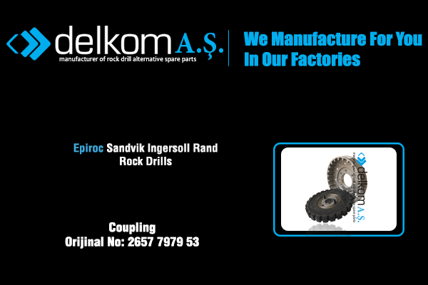 Pompa Kaplini Komple Rock Drill Spare Parts