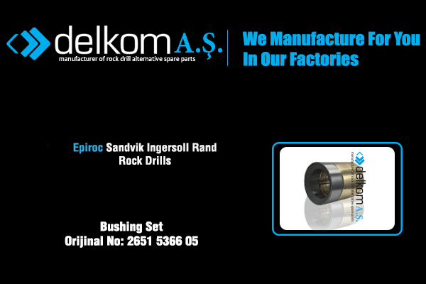 Arka Şank Yatağı Rock Drill Spare Parts