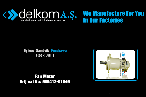 Toz Fanı Motor Grubu