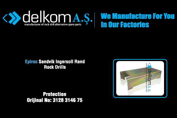 Dönüş Grubu Muhafazası Rock Drill Spare Parts