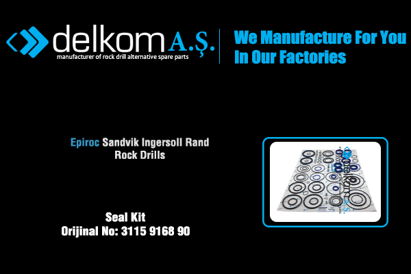 Tabanca Tamir Takımı Rock Drill Spare Parts