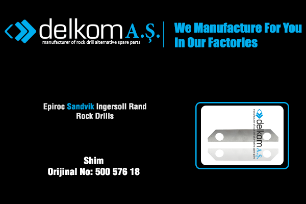 Ayar Şimi Rock Drill Spare Parts