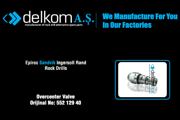 Çek Valf Rock Drill Spare Parts