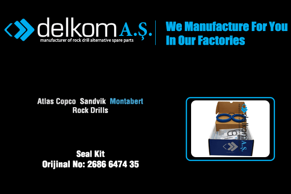 Arka Grup Tamir Takımı Rock Drill Spare Parts