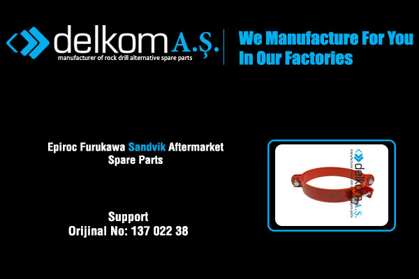 Hava Tankı Bağlantı Kelepçesi Rock Drill Spare Parts