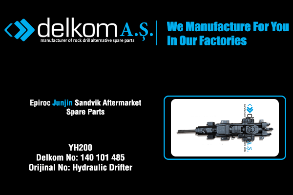 YH200 Rock Drill Spare Parts